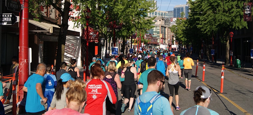 BMO Marathon in Chinatown