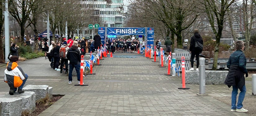 Vancouver Chilly Chase Crowd