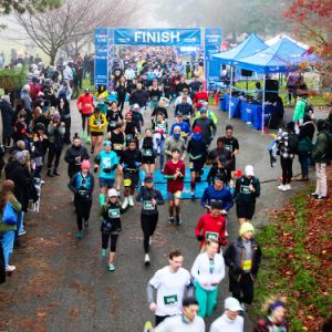 Vancouver Historic Half Finish Line