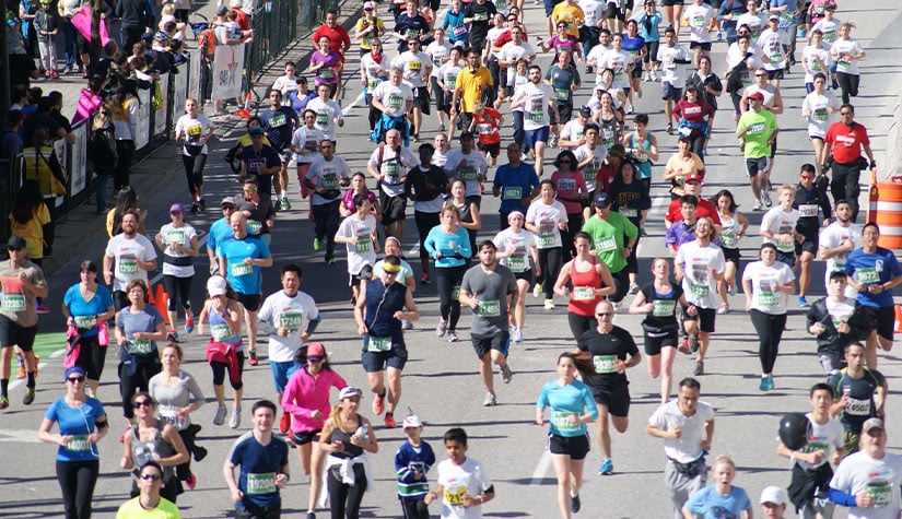Vancouver Sun Run Participants